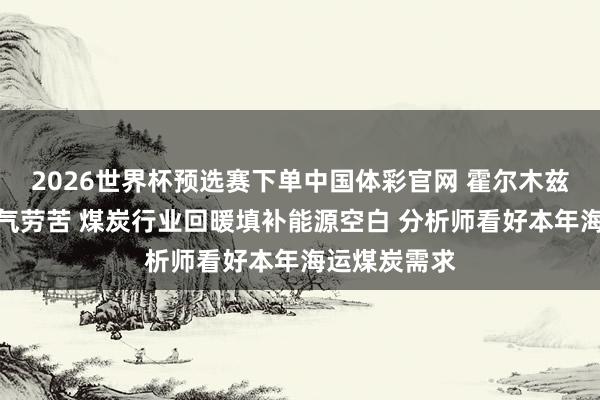 2026世界杯预选赛下单中国体彩官网 霍尔木兹海峡受阻油气劳苦 煤炭行业回暖填补能源空白 分析师看好本年海运煤炭需求